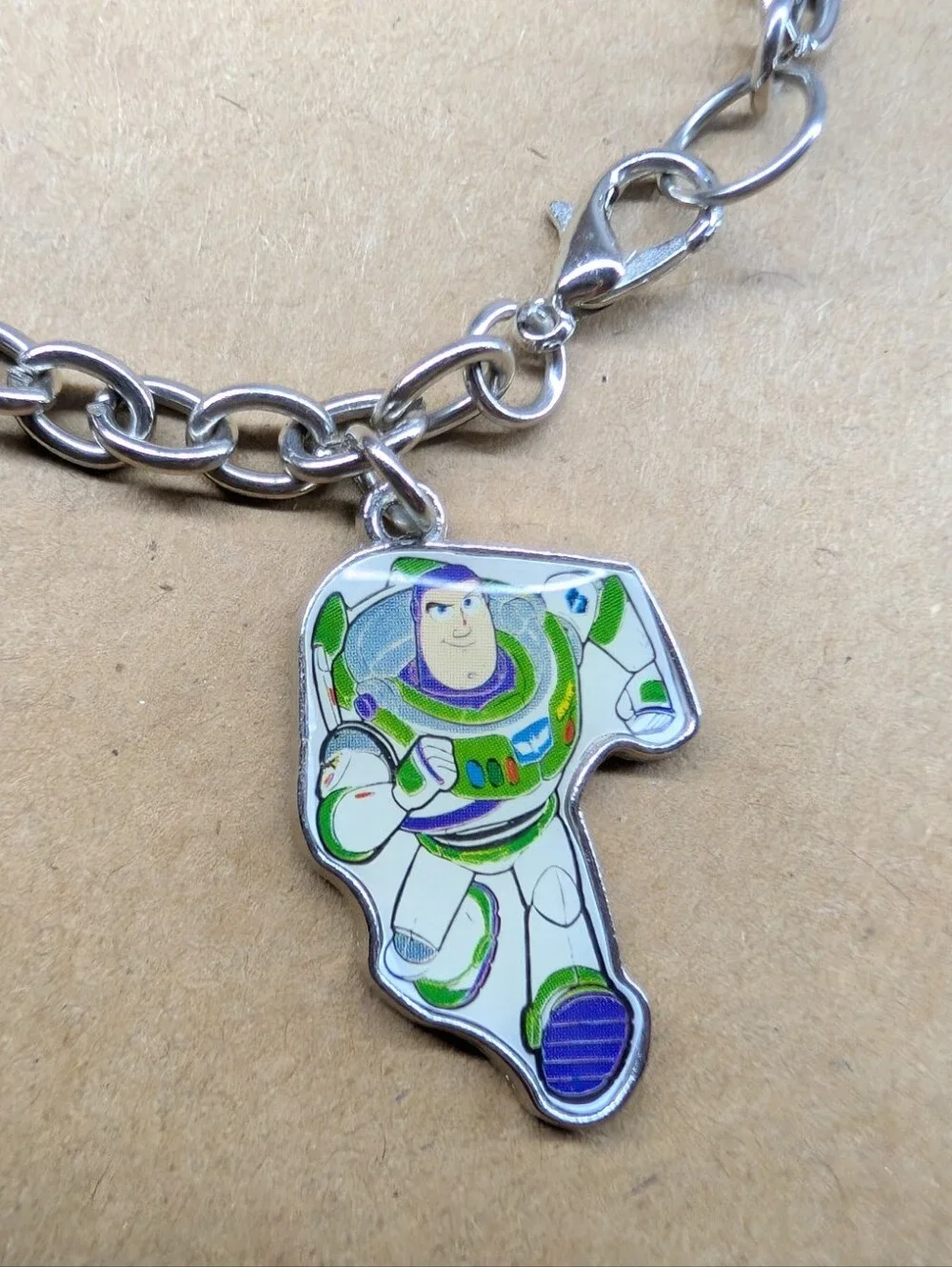 NWOT Girls Womens Toy Story Charm Bracelet Disney Pixar 7.5